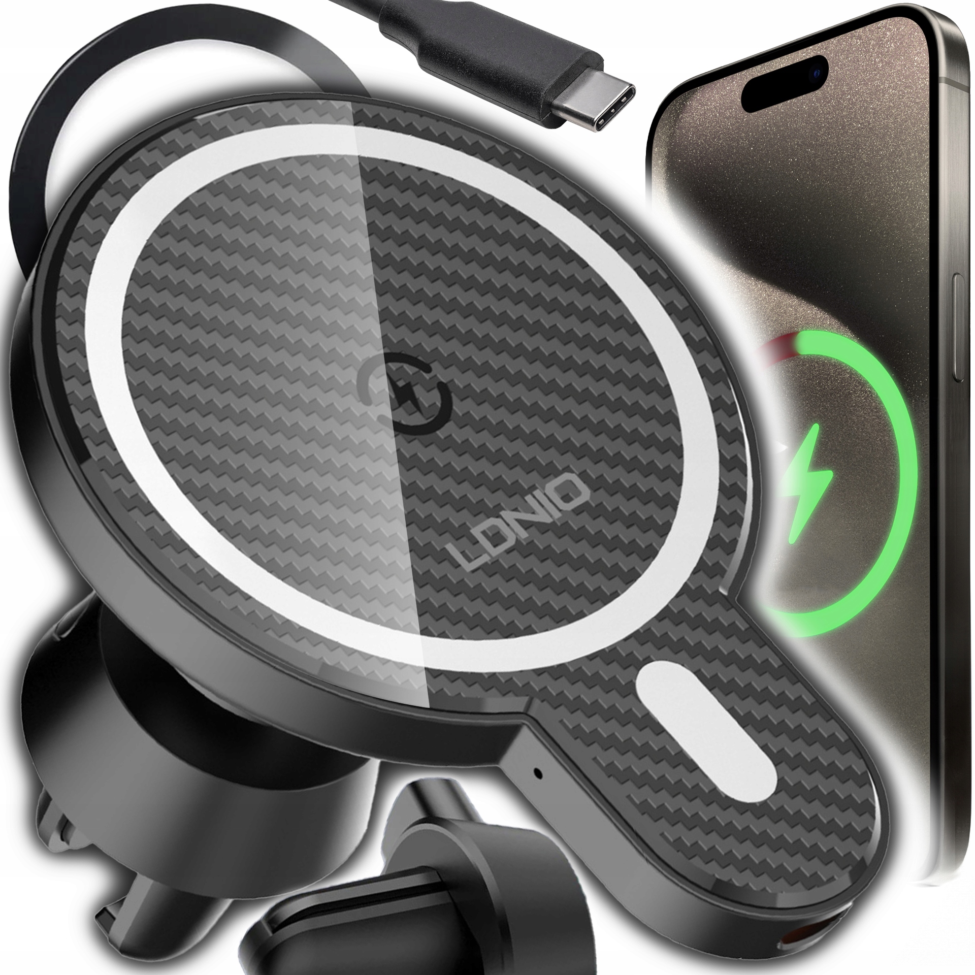 Nabíjačka do auta, USB 3.1 typ C, USB typ C DexXer 2000 mA